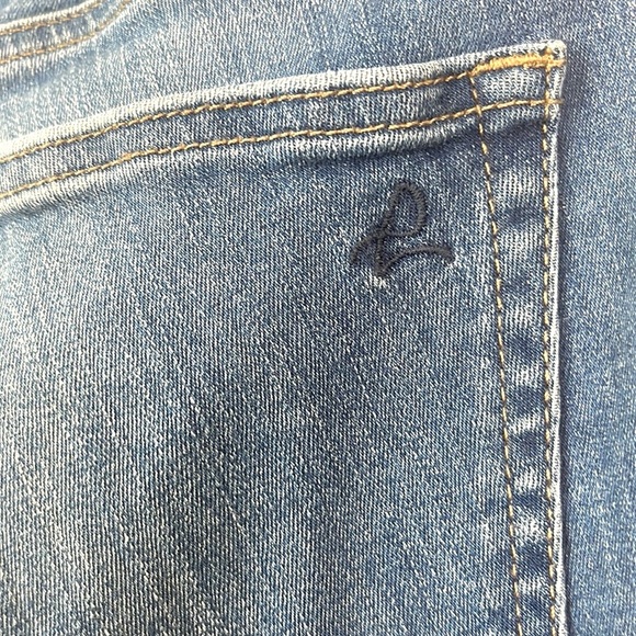 DL1961 Margaux Stealth Distressed Instaculpt Ankle Skinny Jeans - Picture 8 of 11